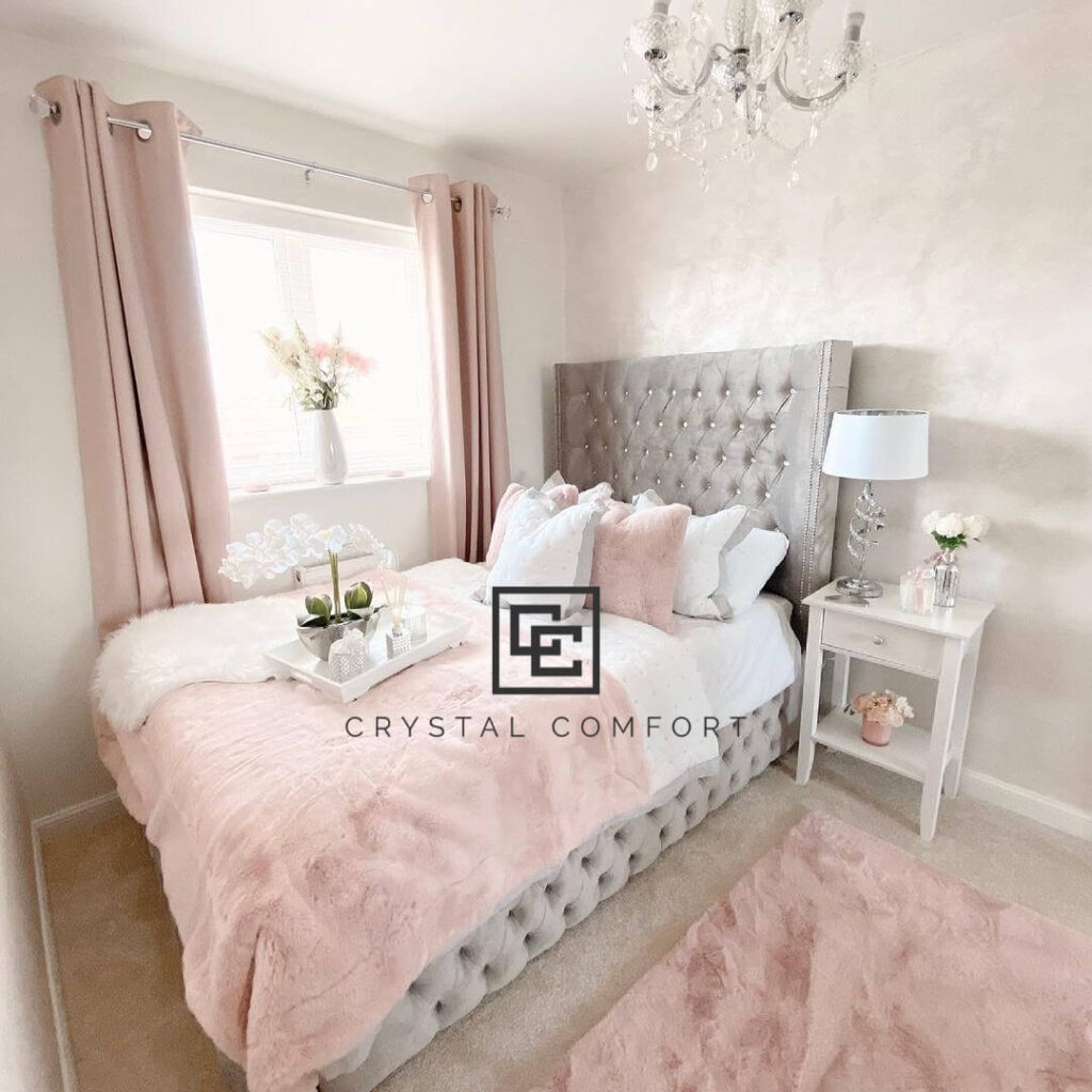 Sudbury Wingback Bed Crystal Comfort Bespoke Beds & Sofas