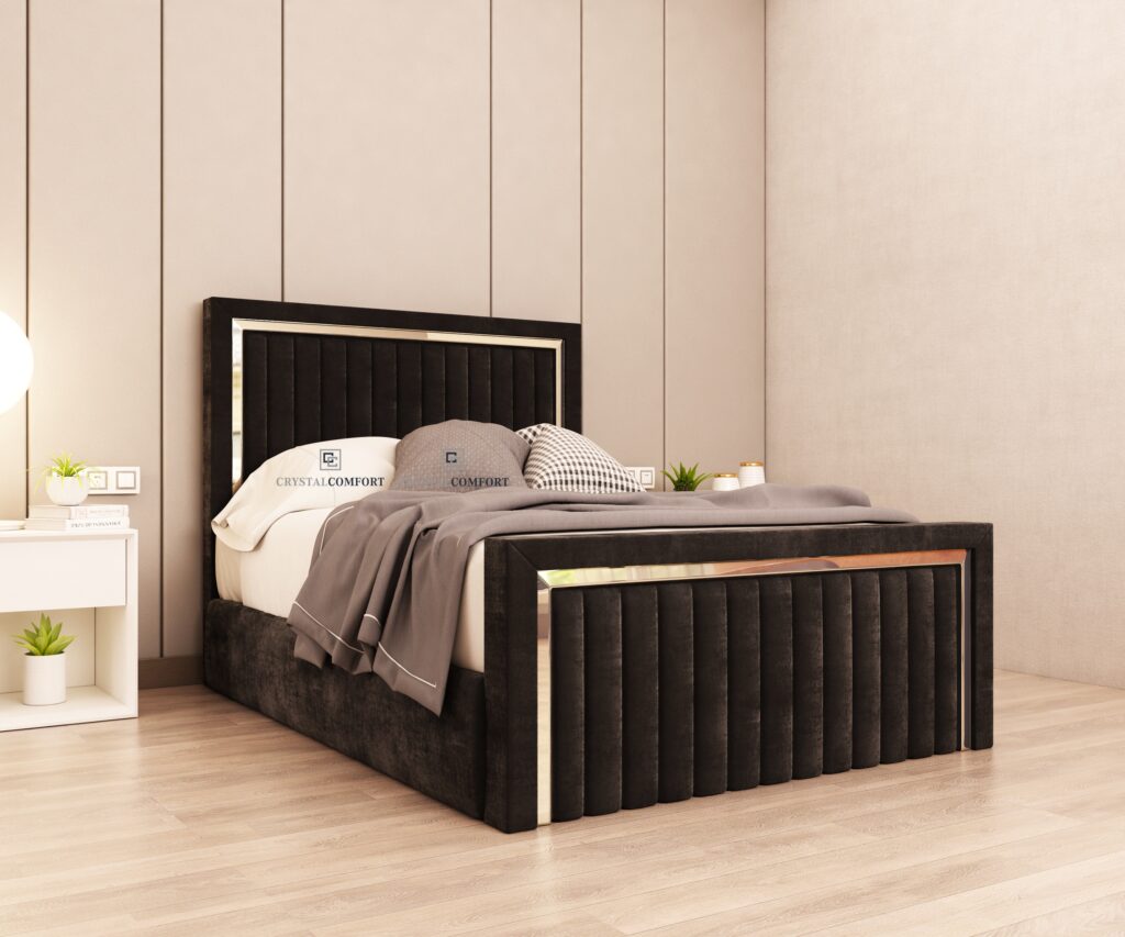 Monte Carlo Bed Crystal Comfort Bespoke Beds & Sofas Klarna Pay In 3