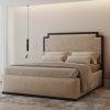 The Chelsea Metal Upholstered Bed