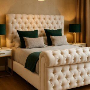 Alternative view of Deluxe Essex Sleigh Bed