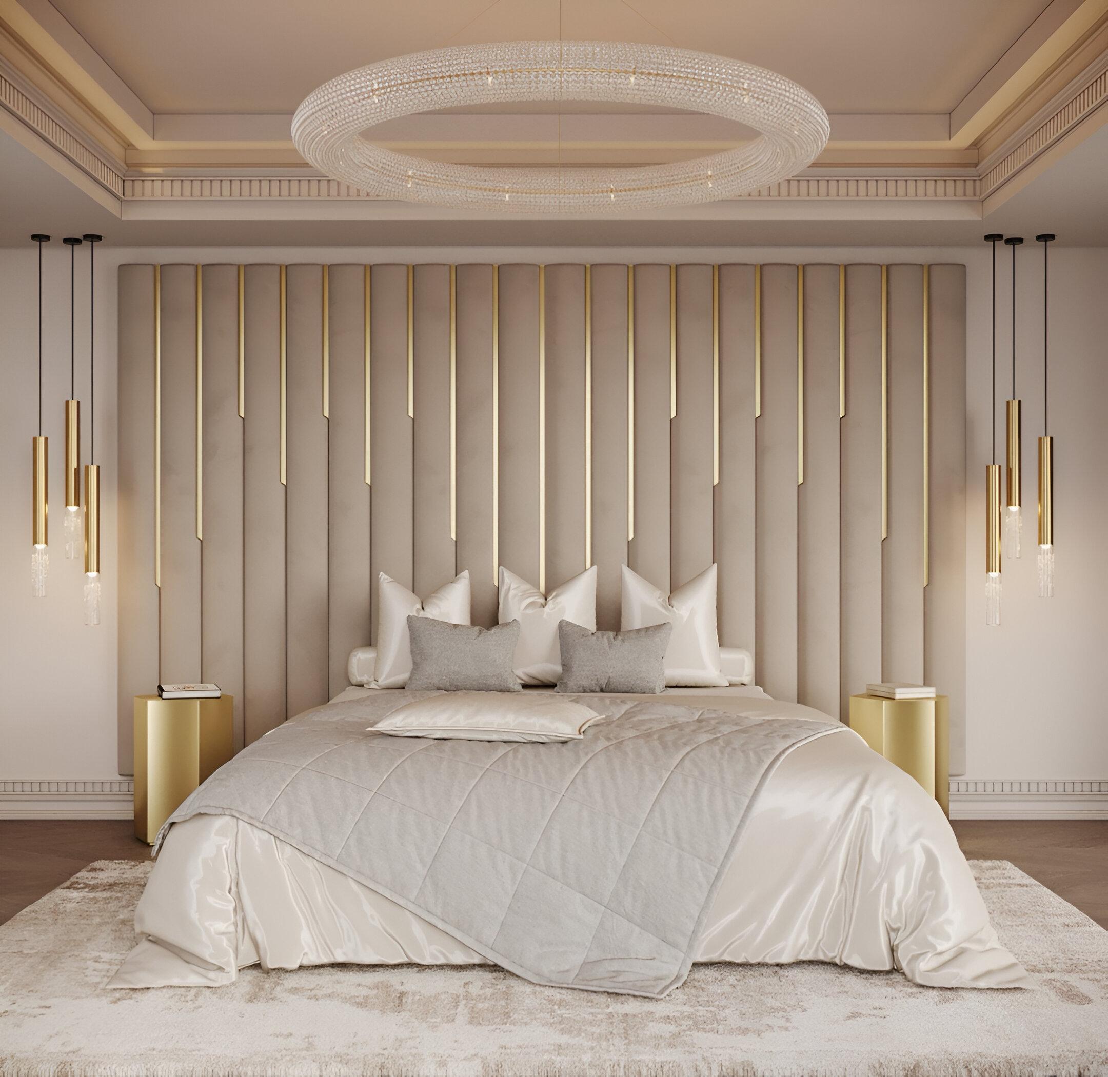 linear with gold detailing