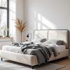 Ella Bed Frame with Contrast Piping