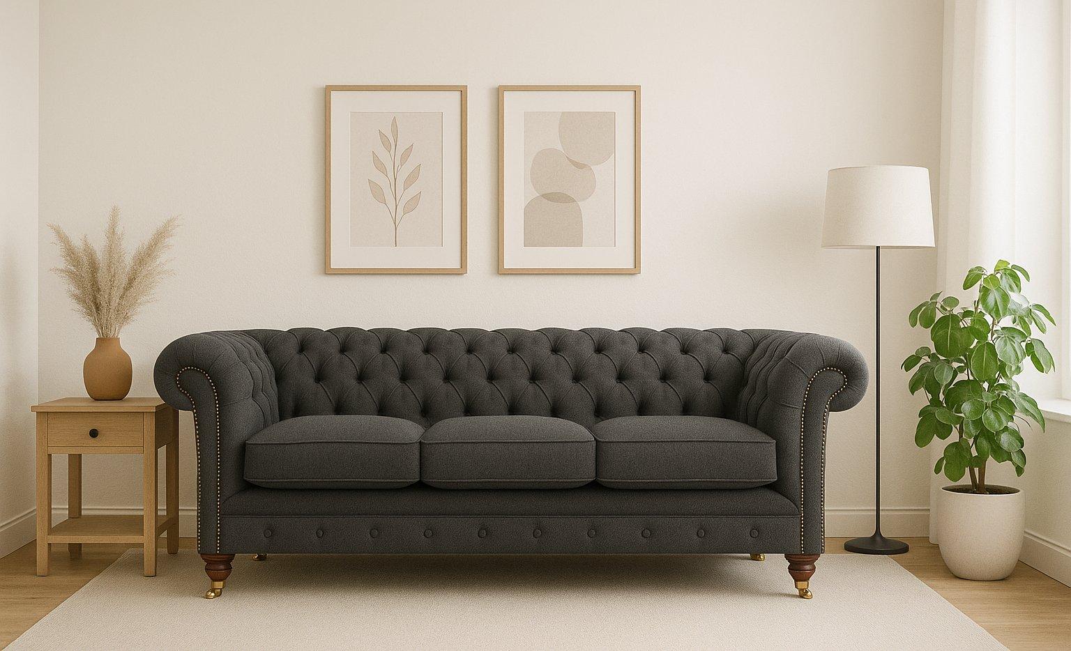 Grey Chesterfield Sofa – Deep Button Tufted 3-Seater.png Grey Chesterfield Sofa – Deep Button Tufted 3-Seater