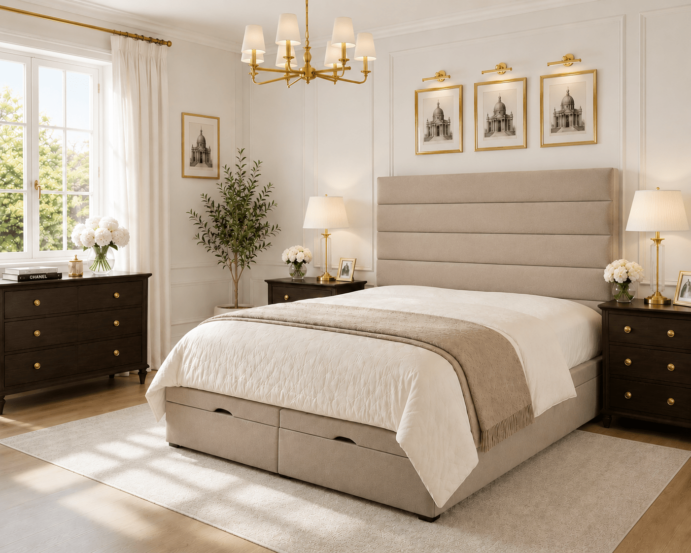 Luna Ottoman Storage Bed